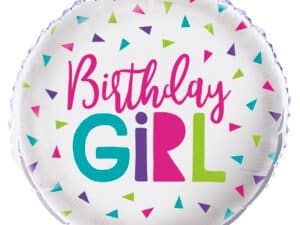 Birthday Girl Foil/Mylar Balloon, U54021