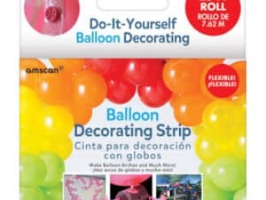 Balloon Decorating Strip - Clear, 25'