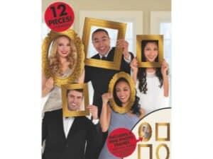 zPhoto Booth Frame Props - Gold