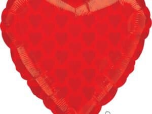 Red Heart Casino Theme/Card Game Foil/Mylar Balloon, An15866