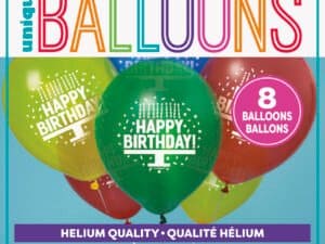 Multicolour Birthday Balloons