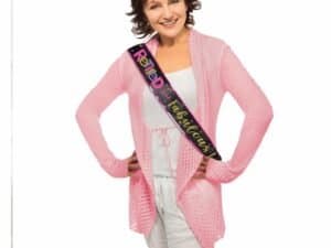Retired & Fabulous Sash, Officially Retired Fabric Sash, Retirement Accessory