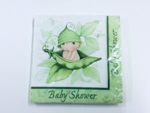 Sweet Pea, Baby Shower Dessert Napkin - 16 CT