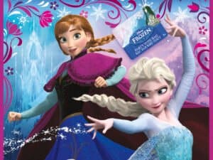 Frozen Party Tote Bag, Themed Party Loot Bag, Gift Bag For Kids.