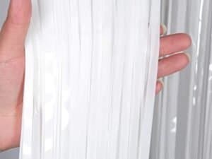 White Foil Door Curtain, Party Decorations