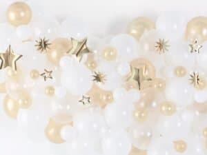 Star Accent Decor Kit-White Gold