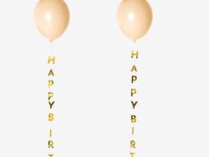 Happy Birthday Letter Balloon Tail