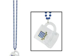 Oktoberfest Bead Necklace with Beer Mug