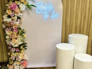 Backdrop & Cake Stand For Rent