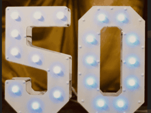 Marquee Light Up Numbers 0-9