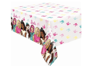 Barbie Theme Tablecover, 54 in x 84 in