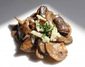 Wild Mushroom Pastry Rounds