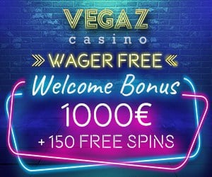 Vegaz Casino banner new