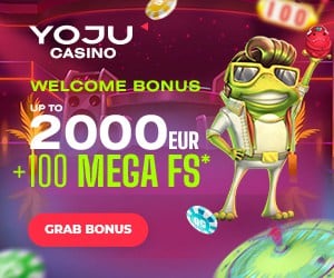 YOJU Casino new bonus banner