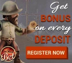 EAT SLEEP BET - 10 free spins (no wagering) and €600 free chip bonus