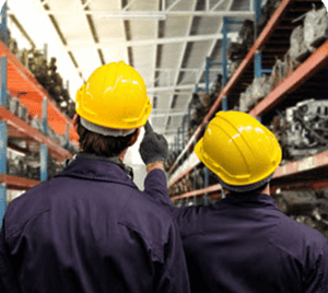 Min and max stock levels for spare parts inventory