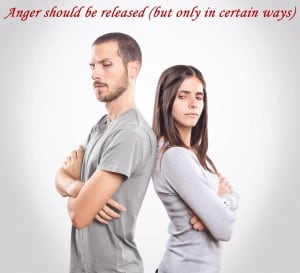 how to release anger