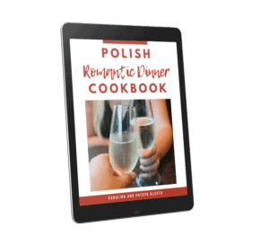 Polish recipes for a romantic dinner cookbook.