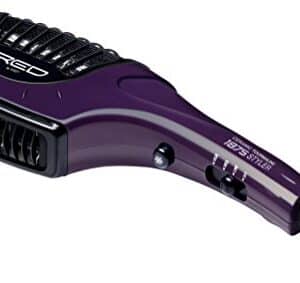 Red by Kiss 1875 Watt 3-in-1 Tourmaline Ceramic Ionic Styling Hair Dryer – With 3 Additional Styling Attachments