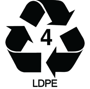 LDPE 4 - Kennzeichnung Recycling