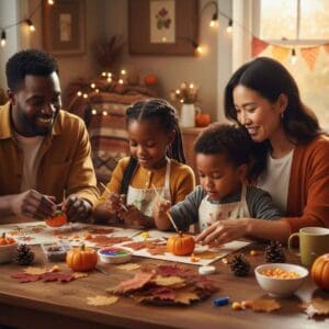 Have a Fall Craft-a-Thon poster