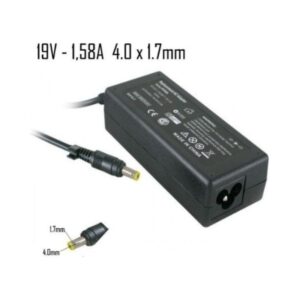 CARGADOR P/NB HP 19V-1,58A 30W 4,0X1,7 A