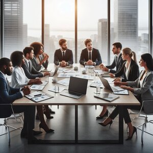 Evaluation of conflict resolution in negotiation processes.