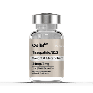 Tirzepatide/B12 Injectable (34mg/4mg)