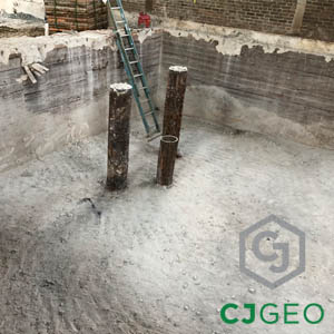 Pit fill with lightweight flowable fill