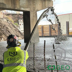 low density bridge underfill slide