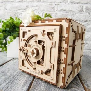 Сейф UGEARS - 3D пазл в CDR формате