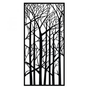 Перегородка декоративная "Осенний лес" DXF