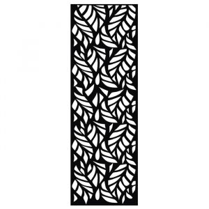 Перегородка декоративная "Падающие листья" заказать чертеж для лазера