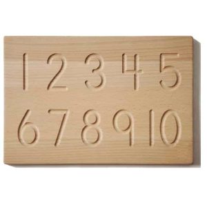 Трассировочная доска "Цифры: 1-10" Для фрезерного станка