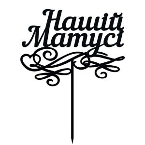 Топпер "Нашiй матусi" – Чертеж DXF