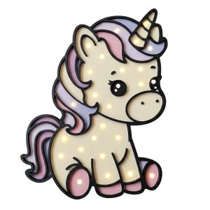 Ночник "Маленький единорожек" – Многослойный чертеж в dxf формате