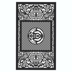 Декоративная перегородка "Уют" DXF чертеж