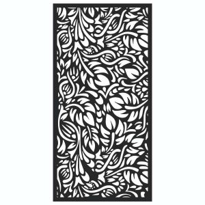 Декоративная перегородка "Джунгли" DXF чертеж