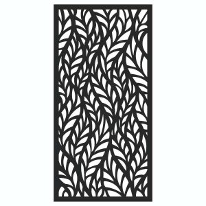 Декоративная перегородка "Лианы" DXF чертеж