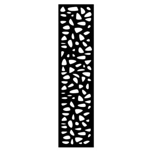 Декоративная перегородка "Брусчатка" DXF чертеж