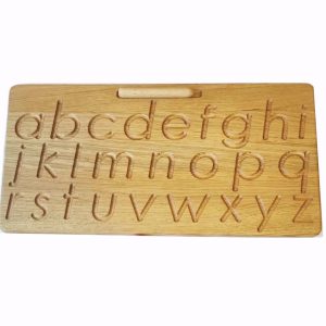 Трассировочная доска "Прописные буквы печатные" Для фрезерного станка DXF