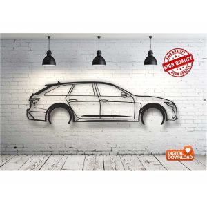 AUDI-hkn-var – Панно, чертеж в DXF формате