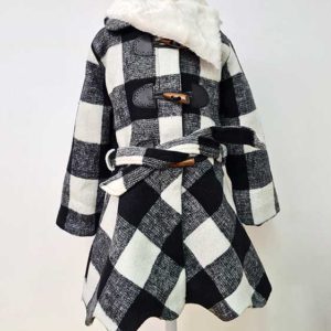 abrigo cuadros bebe
