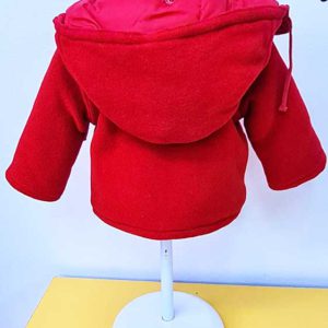 trenka roja bebe paño