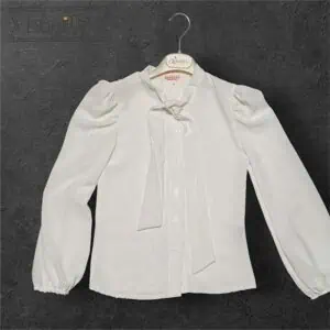 blusa blanca niña vestir b arata