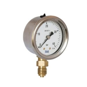 Manómetro a Seco Rosca Vertical Ø 40-50-63-80-100-150(MV)