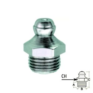 Agrafe de lubrificação M270101-180º-M10X1