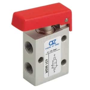 Válvula 3/2 de Patilha 1/8″ Retorno Mola-NF