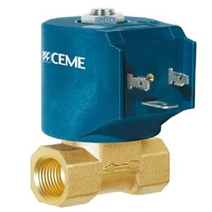 Electroválvula Fluidos 2/2 Acção-Direta 0bar N.F.