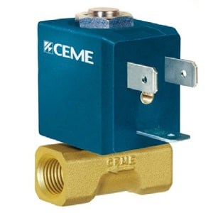 Electroválvula Fluidos 2/2 Acção-Direta 1/4″ 0bar N.F.